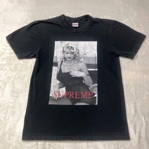 Supreme T-Shirt Men Small Anna Nicole Smith Short Sleeve‎ Tee Playboy USA Made #
